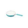 Ceramic Nonstick 12 Piece Cookware Set, Teal Ombre, Hand Wash Only