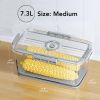 JoybosÂ® Seal Timer Food Container 3pcs ( yellow )